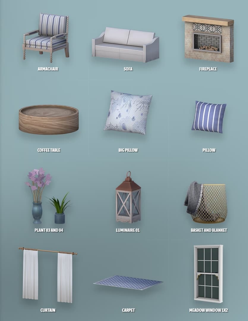 Галерея мода Набор для гостиной Nautical Living Part 1 #1